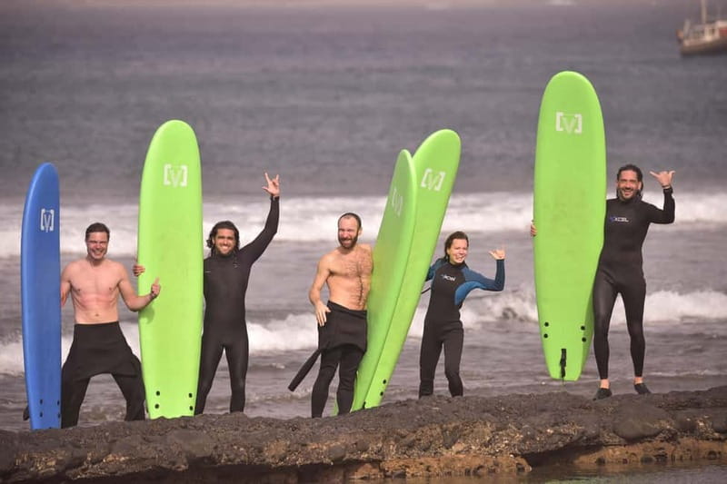 Tenerife / Playa de las Americas Surf lessons All levels - Instructors who keep beginners moving