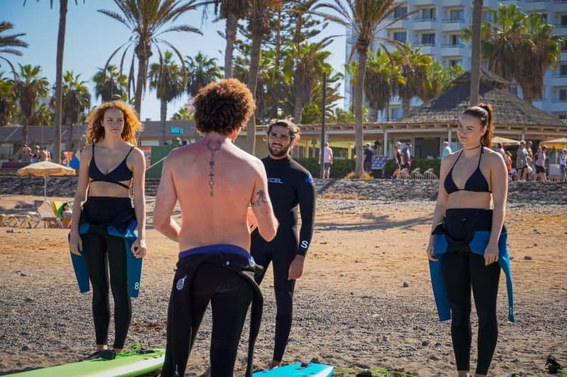 Tenerife / Playa de las Americas Surf lessons All levels - How hard is the lesson?