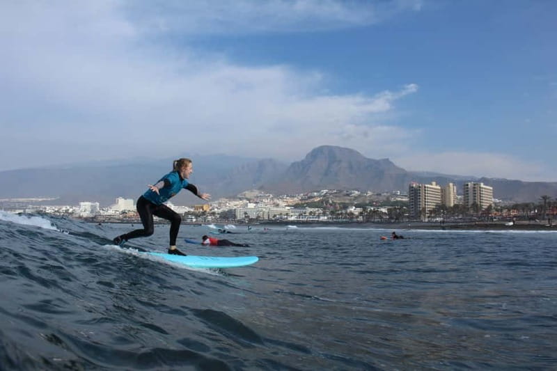 Tenerife: Surfing Lesson for All Levels, Photos included - Playa de las Américas and the changing waves