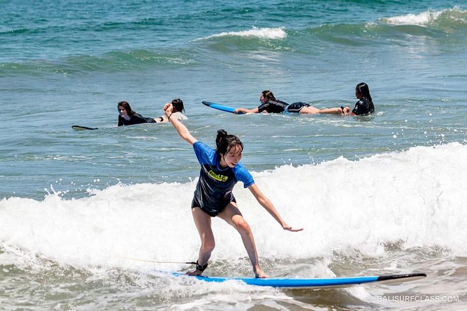 The best surf lessons in Kuta - The first 45 minutes in the sea