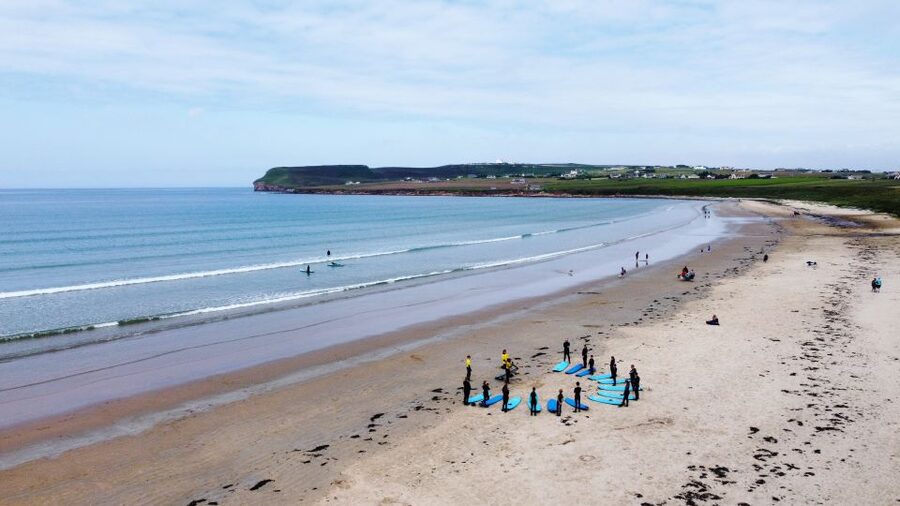 Thurso: Dunnet Beach Beginner Surf Lesson - Catching your first North Coast waves