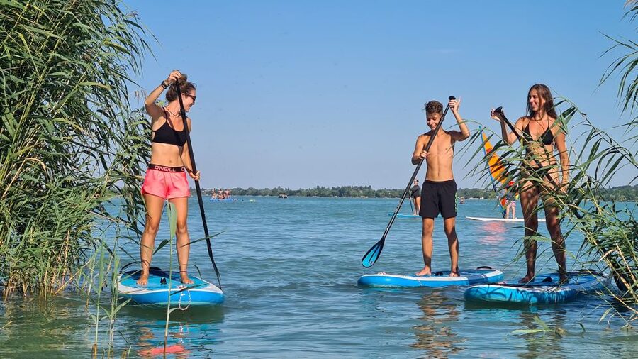 Tihany: SUP Course and Tour at Lake Balaton - Choosing the right board and paddle