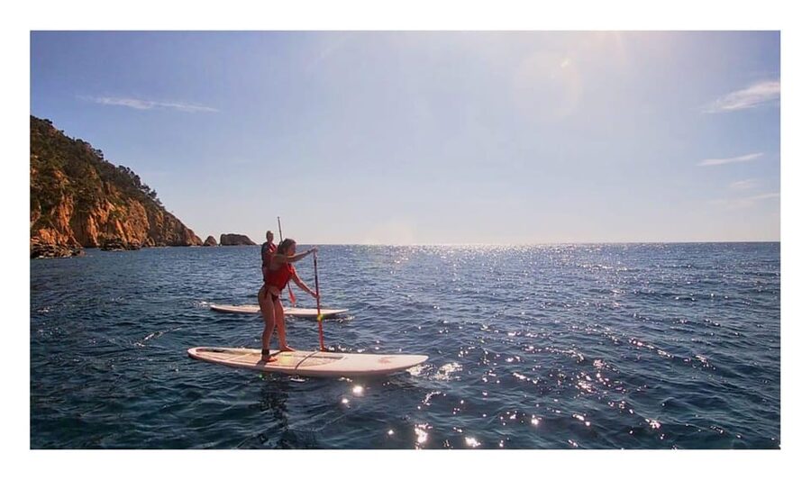 Tossa de Mar: Guided Route in Paddle Surfing&Coves and Caves - Photos, snorkeling details, and what to expect on the water