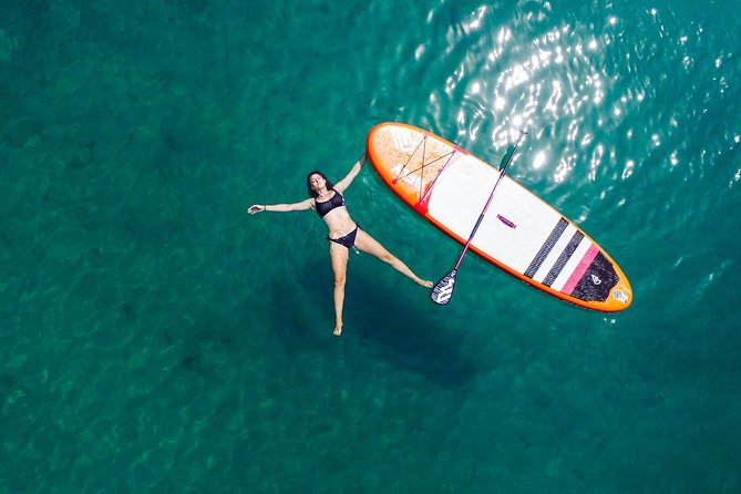 TRANSPARENT KAYAKING or SUP-ing AROUND ISLANDS - Clear water, rocky coves, and snorkeling stops
