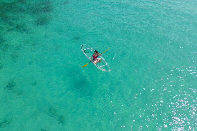 TRANSPARENT KAYAKING or SUP-ing AROUND ISLANDS - What the guides add to the day