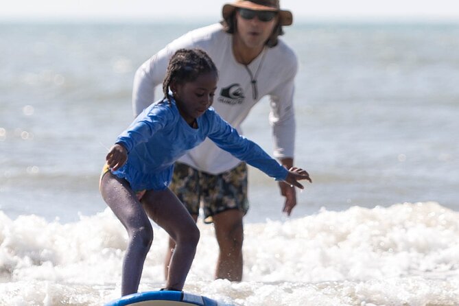 Two Hour Private Surfing Lesson - Moving from Buchanan Avenue to the ocean