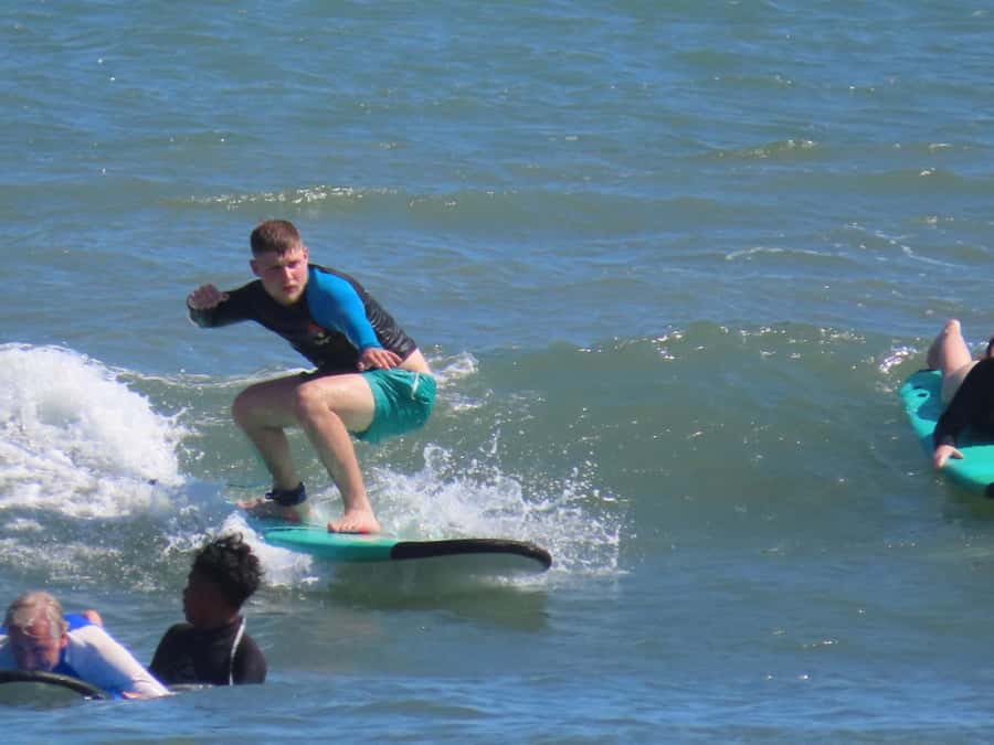 ULUWATU SURFING LESSON FOR ALL LEVELS - The instructors: Curly, Eli, Ali, and Doni
