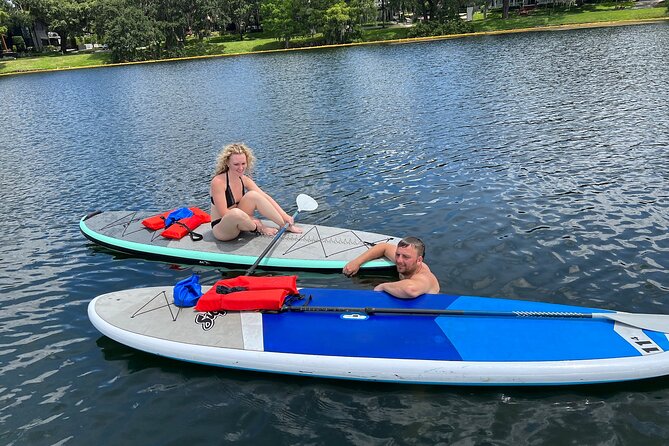 Urban Clear Kayak or Paddleboard in Paradise: Morning/Night - The first lesson: standing, steering, and staying calm