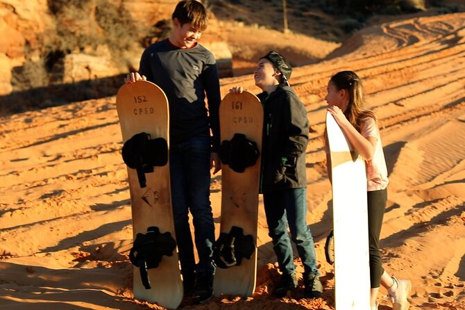 UTV Dune Cruise and Surf at Coral Pink Sand Dunes - Sandboarding and sledding at Star Dune