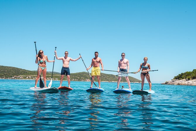 Vis sandy beach Stand Up Paddle Tour - Following the coast toward Zaglav Beach
