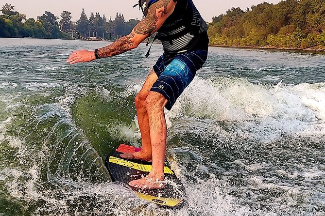 Wakeboard, Wakesurf or Kneeboard Private Half-Day Adventure - Captains Dan and Wendy set the tone