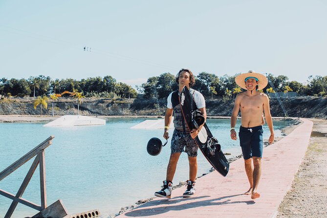 Wakeboarding Session in Playa Del Carmen - Riding the lake circuit at Mayan Water Complex