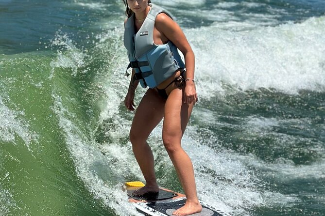 Wakesurf Trip on Lake Austin - BYOB Captained (up to 12 guests) - Who will enjoy this most