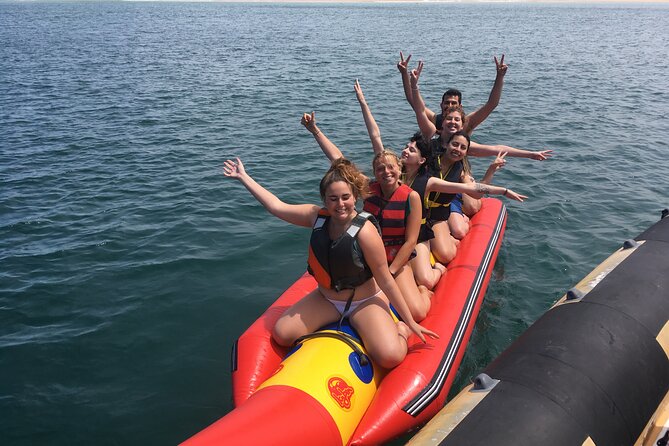 Water Sports - Banana Boat - Wakeboard - From Peniche Marina to the Atlantic outside Supertubos