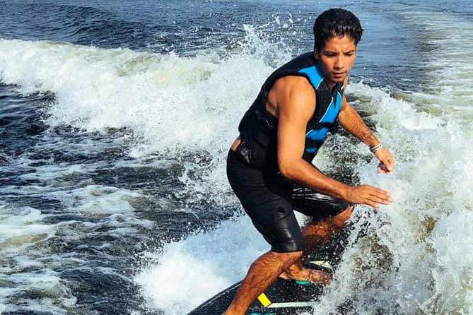 Waterski Wakeboard and Tubing Charter from Lake Buena Vista Area - A private hour with a captain-instructor