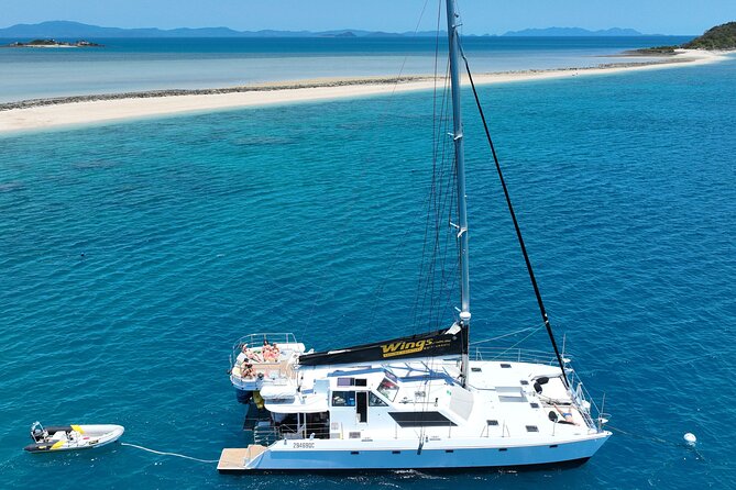Whitsunday Islands Sail, SUP & Snorkel Tour- Small group - Sailing toward the Whitsunday Islands