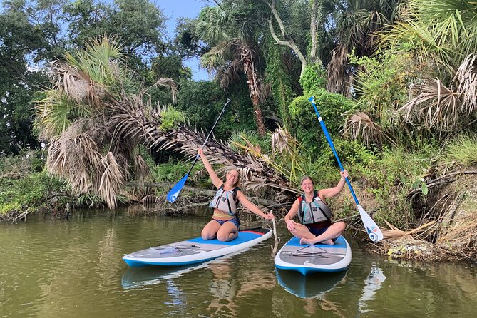 Wildlife Refuge Dolphin, Manatee & Mangrove Kayak or Paddleboarding Tour! - The sunset finish