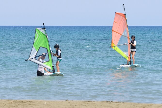 Windsurfing Lesson in Cyprus - What the lesson may feel like in practice